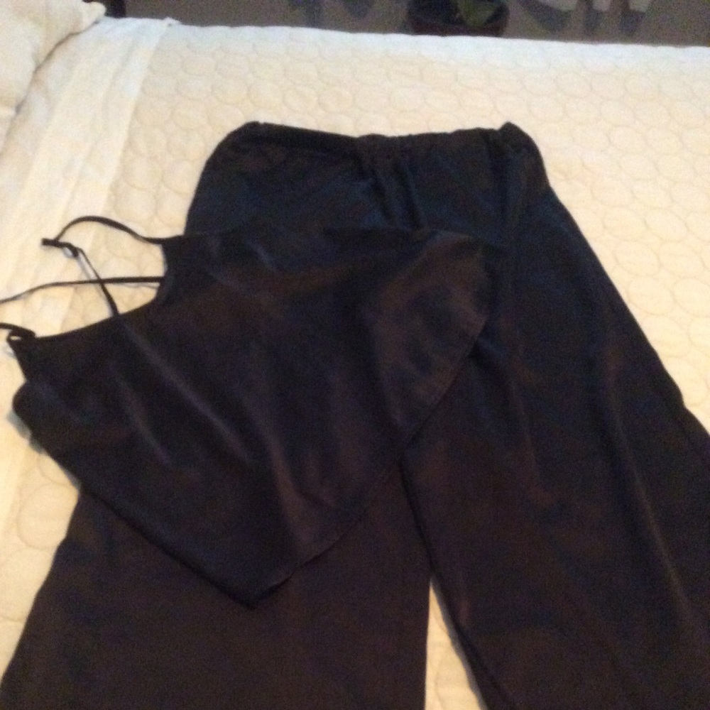 Lounging pants with top